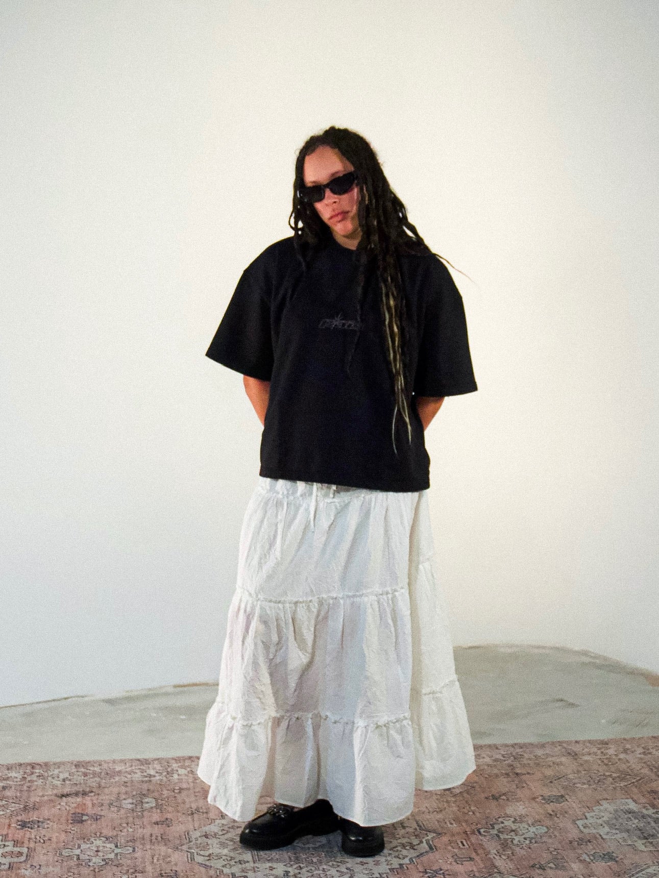 "ONLY GOD CAN" CROPPED TEE