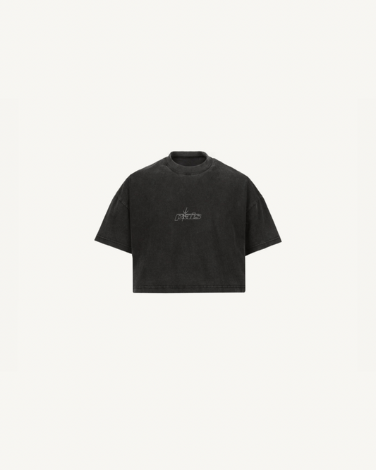 "ONLY GOD CAN" CROPPED TEE